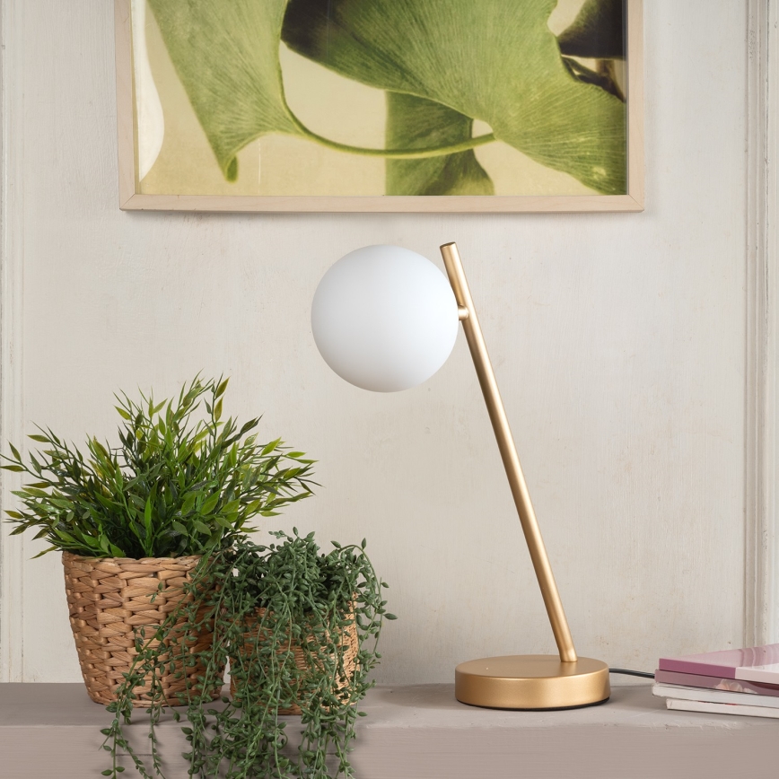 ONLI - Asztali lámpa PALOMA 1xG9/10W/230V 38,5 cm arany