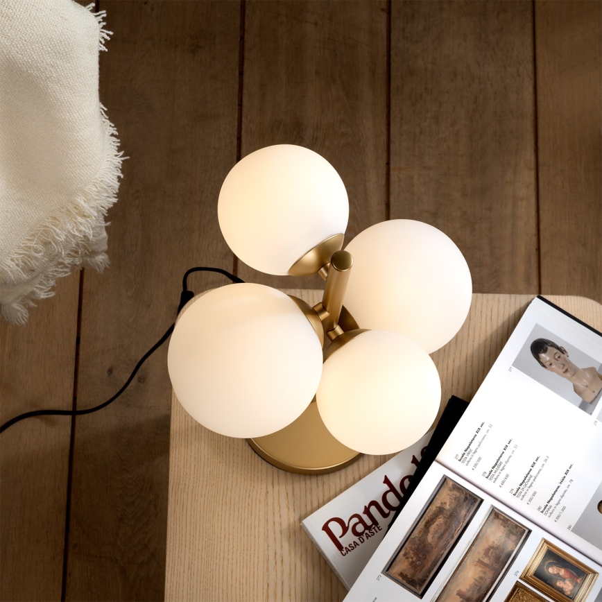 ONLI - Asztali lámpa PALOMA 4xG9/10W/230V 48 cm arany