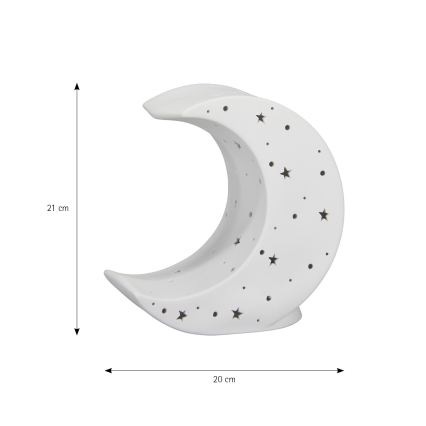 ONLI - Asztali lámpa PORCELLANA 1xE14/6W/230V 21 cm hold