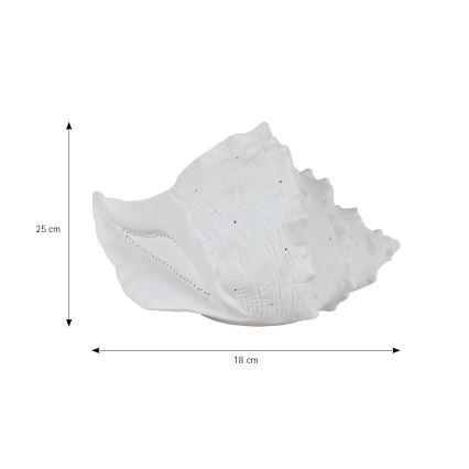 ONLI - Asztali lámpa PORCELLANA 1xE14/6W/230V 29 cm kagyló