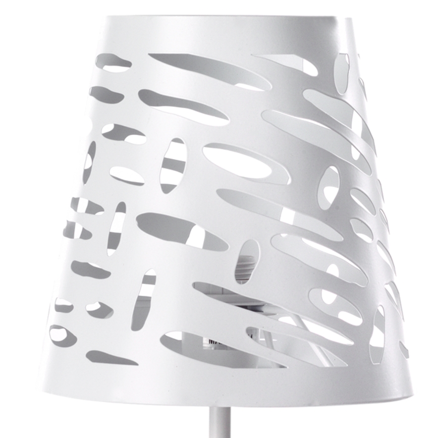 ONLI - Asztali lámpa RICKY 1xE14/10W/230V 28 cm fehér