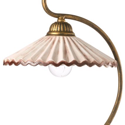 ONLI - Asztali lámpa ROSINA 1xE14/6W/230V bronz