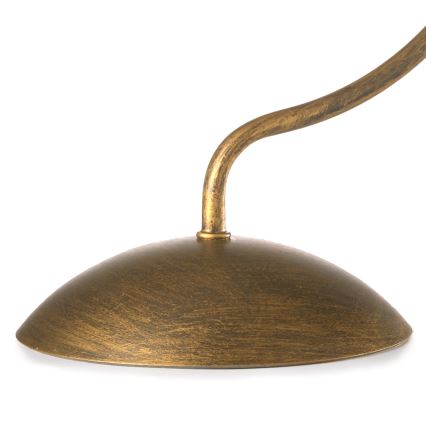 ONLI - Asztali lámpa ROSINA 1xE14/6W/230V bronz