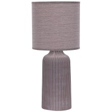 ONLI - Asztali lámpa SHELLY 1xE27/22W/230V barna 45 cm