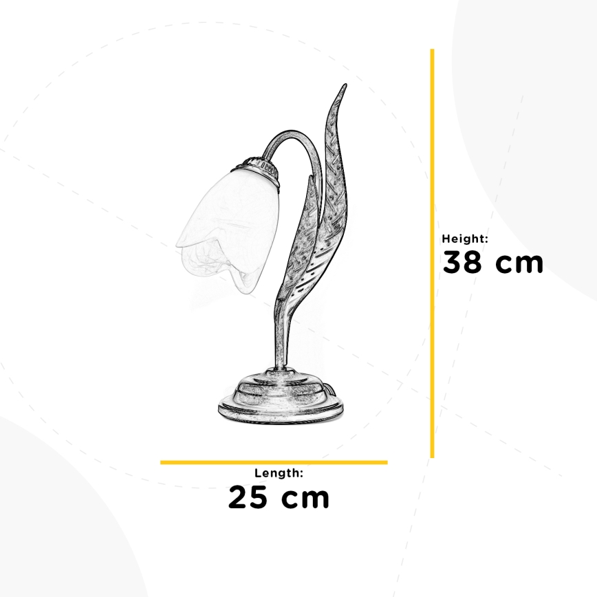 ONLI - Asztali lámpa SONIA 1xE14/6W/230V