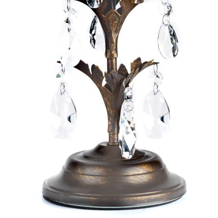 ONLI - Asztali lámpa TERESA 1xE14/6W/230V bronz