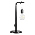 ONLI - Asztali lámpa WIRE 1xE27/15W/230V 50 cm fekete