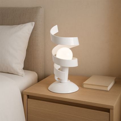 ONLI - Asztali lámpa ZOE 1xE14/6W/230V 22 cm fehér