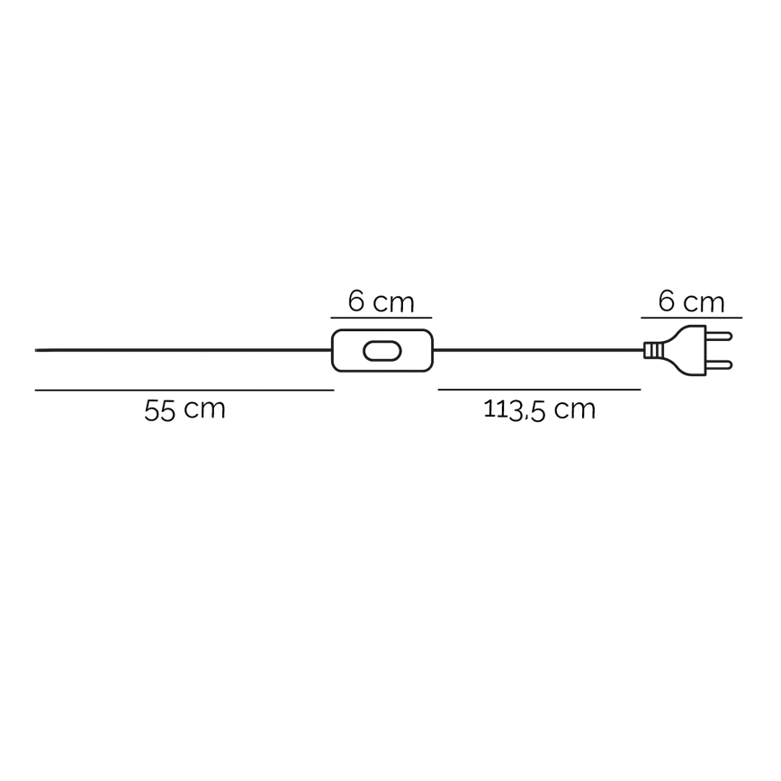 ONLI - Asztali lámpa ZOE 1xE14/6W/230V 22 cm fehér