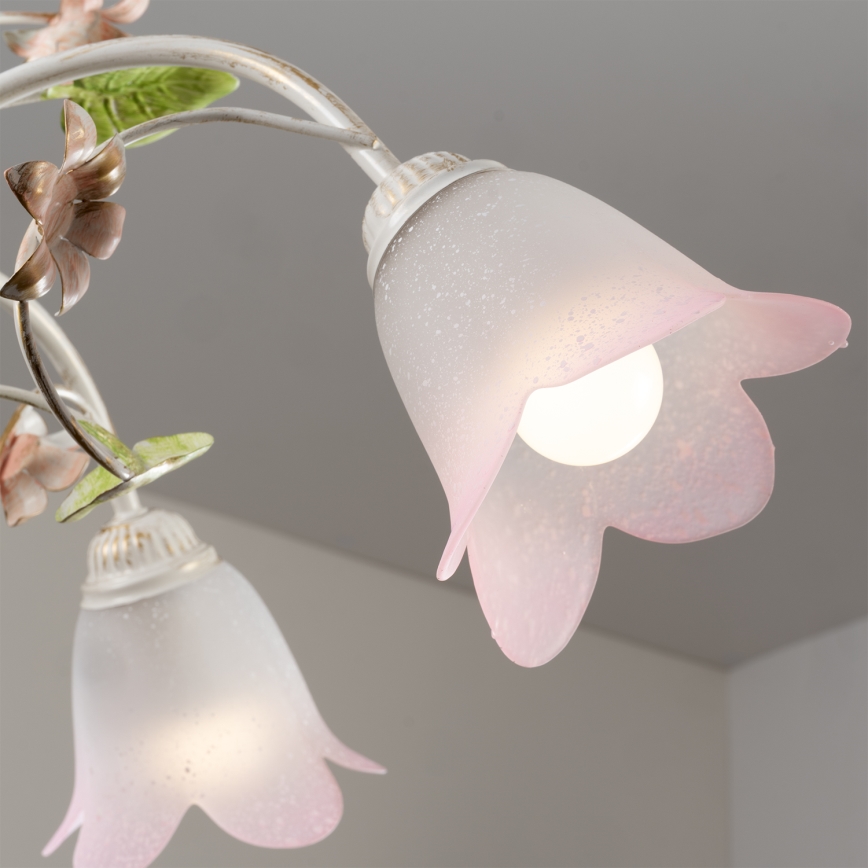 ONLI - Csillár láncon BOTTON DORO 3xE14/6W/230V