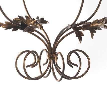 ONLI - Csillár láncon CONTESSA 1xE27/22W/230V bronz