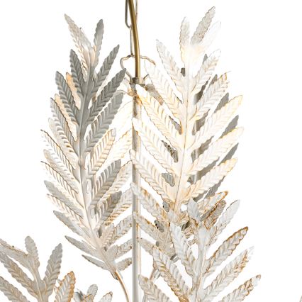 ONLI - Csillár láncon FELCE 5xE14/6W/230V krém