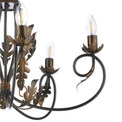 ONLI - Csillár láncon GRETEL 5xE14/6W/230V