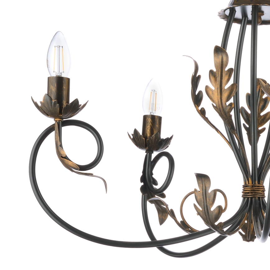 ONLI - Csillár láncon GRETEL 5xE14/6W/230V