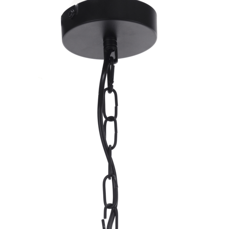ONLI - Csillár láncon ZAIR 1xE27/22W/230V fekete/ezüst