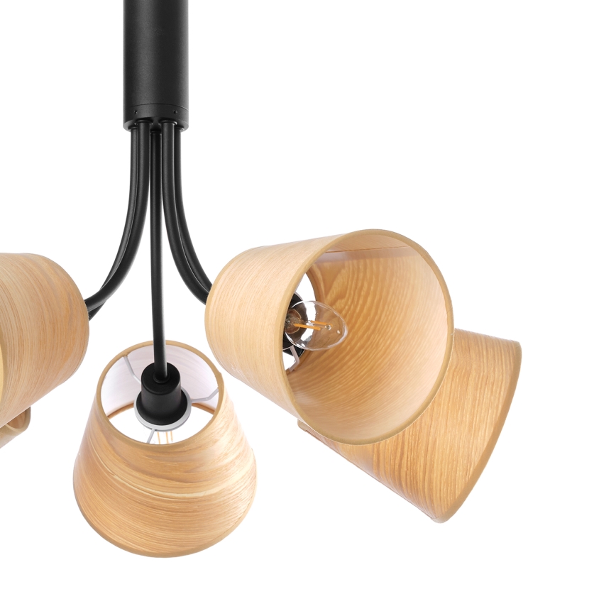 ONLI - Csillár zsinóron ASIA 5xE14/6W/230V