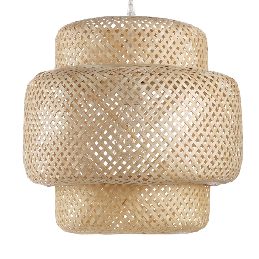 ONLI - Csillár zsinóron BAMBOO 1xE27/22W/230V bambusz