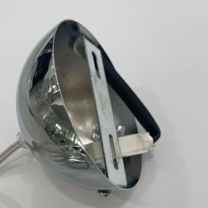 ONLI - Csillár zsinóron BRUCE 1xE27/15W/230V átm. 45 cm matt króm