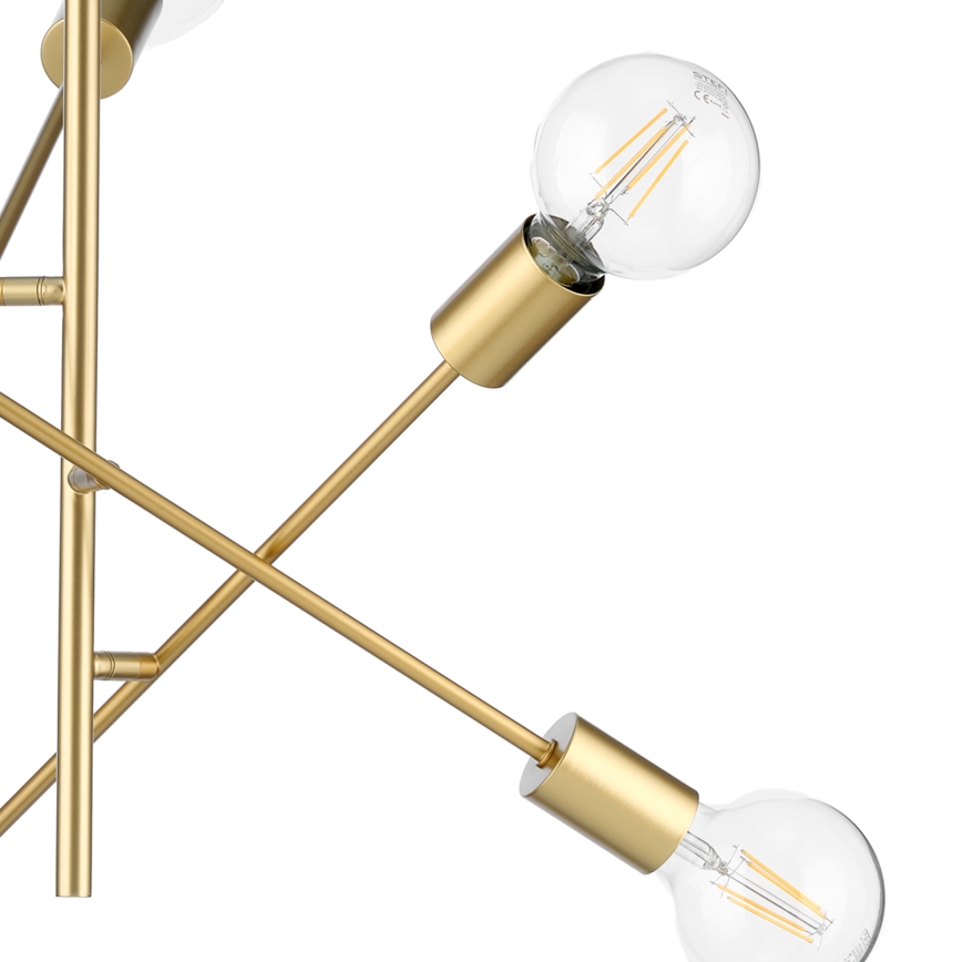 ONLI - Csillár zsinóron CROSS 6xE27/22W/230V