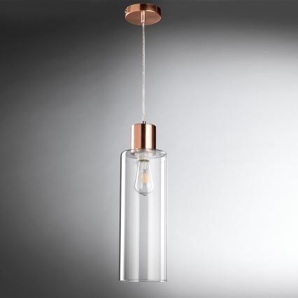 ONLI - Csillár zsinóron DODO 1xE27/22W/230V réz