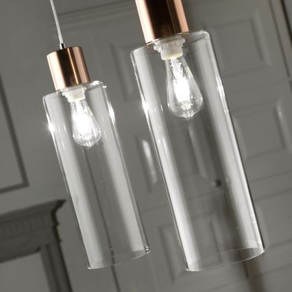 ONLI - Csillár zsinóron DODO 1xE27/22W/230V réz