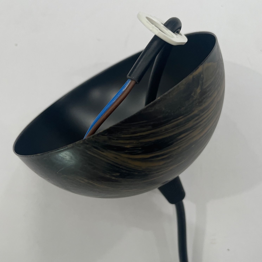 ONLI - Csillár zsinóron MAIDA 1xE27/15W/230V átm. 50 cm barna