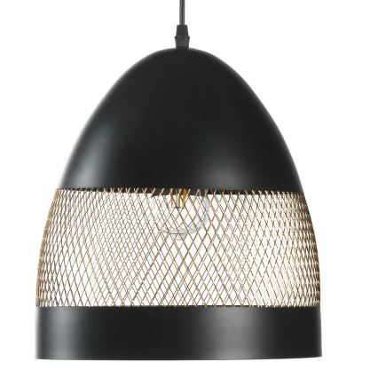 ONLI - Csillár zsinóron POLLY 1xE27/22W/230V fekete