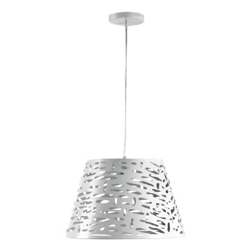 ONLI - Csillár zsinóron RICKY 1xE27/15W/230V átm. 40 cm fehér