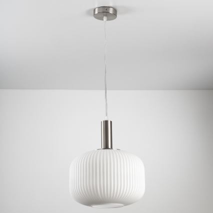 ONLI - DOROTY kábeles csillár 1xE27/15W/230V fehér/fényes króm