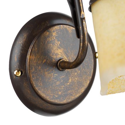 ONLI - Fali lámpa ALGA 3xE14/6W/230V bronz