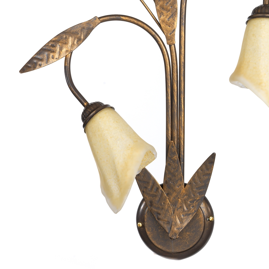 ONLI - Fali lámpa ALGA 3xE14/6W/230V bronz