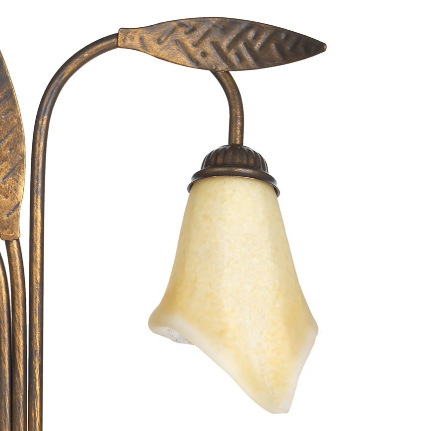 ONLI - Fali lámpa ALGA 3xE14/6W/230V bronz