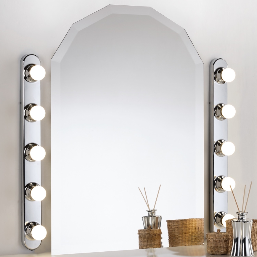 ONLI - Fali lámpa HOLLYWOOD 5xE14/6W/230V fényezett króm