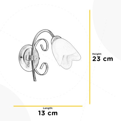 ONLI - Fali lámpa ODINO 1xE14/6W/230V