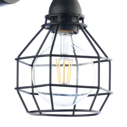 ONLI - Fali lámpa PÓK 1xE27/15W/230V fekete