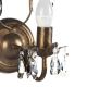 ONLI - Fali lámpa TERESA 1xE14/6W/230V bronz