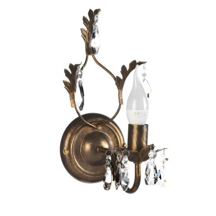 ONLI - Fali lámpa TERESA 1xE14/6W/230V bronz