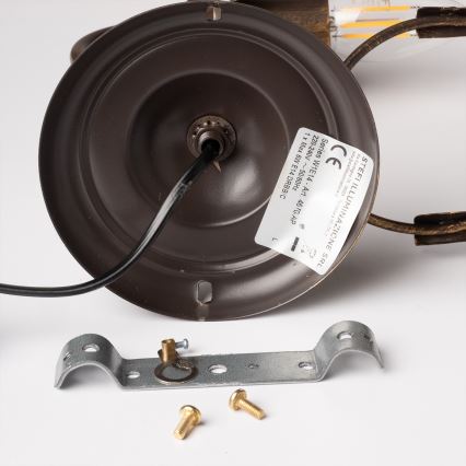 ONLI - Fali lámpa TERESA 1xE14/6W/230V bronz