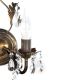 ONLI - Fali lámpa TERESA 2xE14/6W/230V bronz