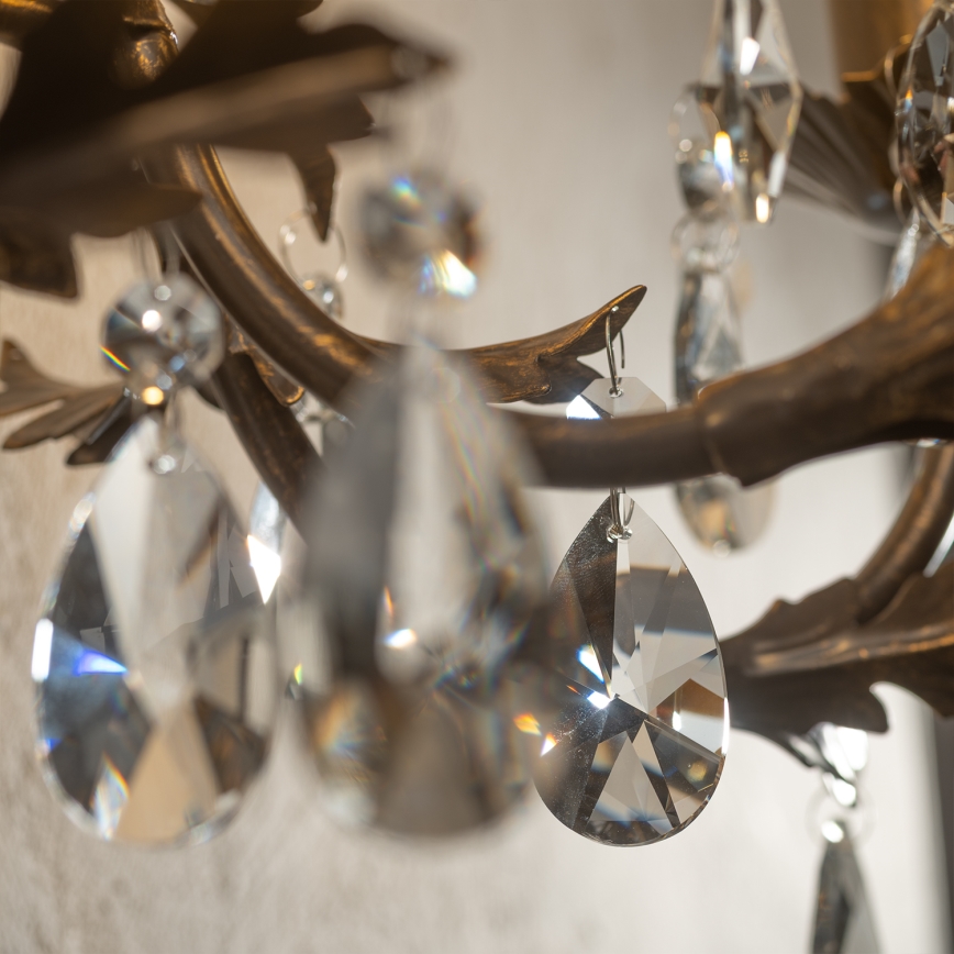 ONLI - Fali lámpa TERESA 3xE14/6W/230V bronz