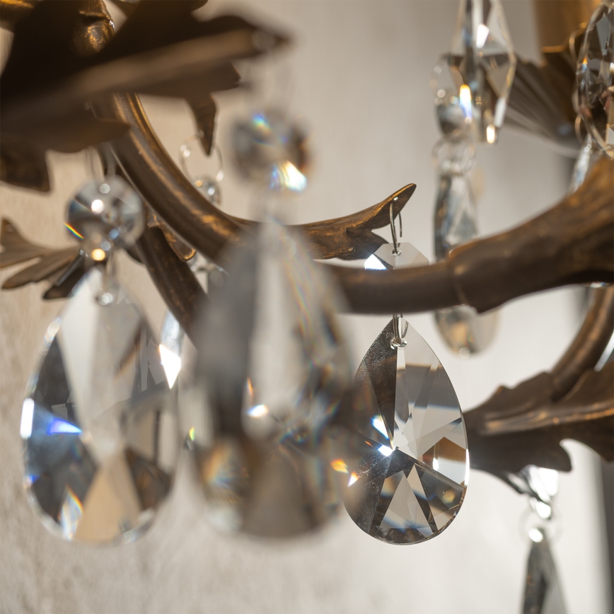 ONLI - Fali lámpa TERESA 5xE14/6W/230V bronz