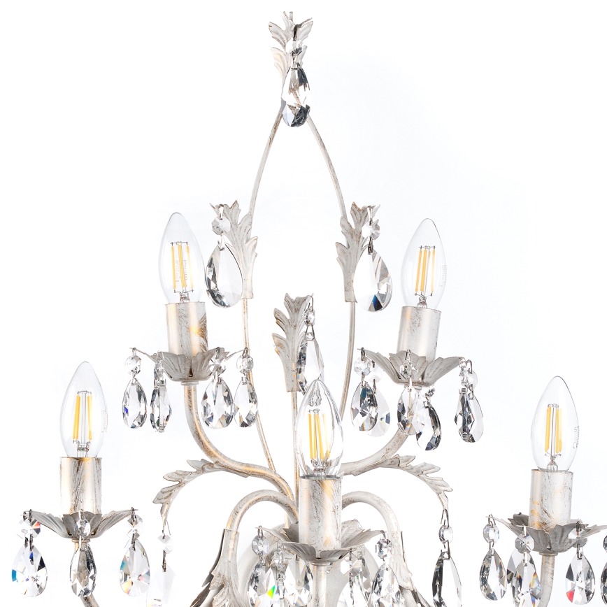 ONLI - Fali lámpa TERESA 5xE14/6W/230V fehér