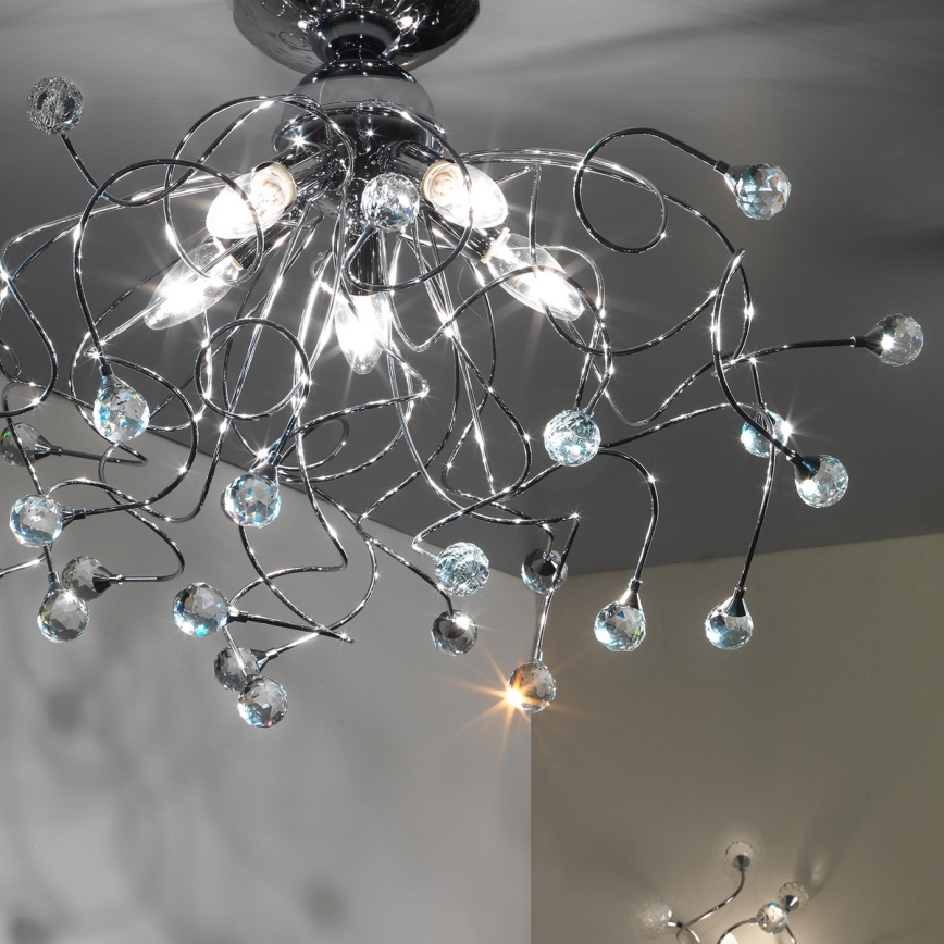 ONLI - Felületre szerelhető csillár TRILLY 5xE14/6W/230V