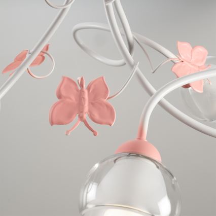 ONLI - Gyerek csillár BUTTERFLY 3xE14/6W/230V