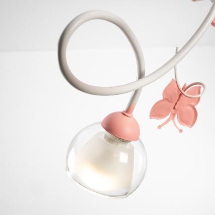 ONLI - Gyerek csillár BUTTERFLY 3xE14/6W/230V