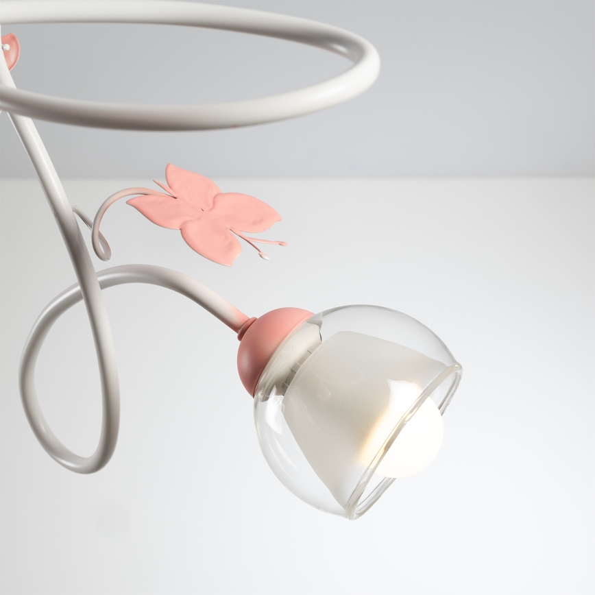 ONLI - Gyerek csillár BUTTERFLY 3xE14/6W/230V