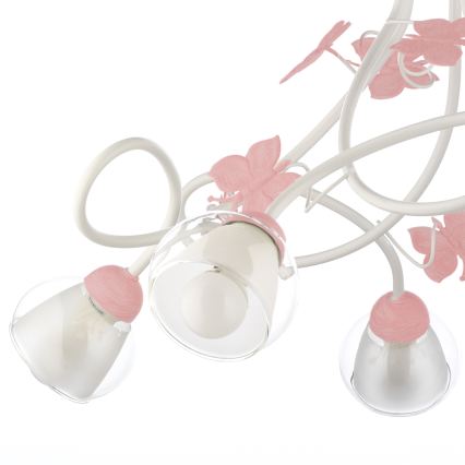 ONLI - Gyerek csillár BUTTERFLY 5xE14/6W/230V