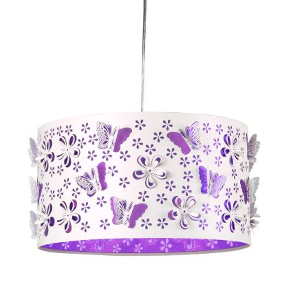 ONLI - Gyerek csillár TITILLA 1xE27/22W/230V lila/fehér