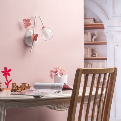 ONLI - Gyerek fali lámpa BUTTERFLY 1xE14/6W/230V