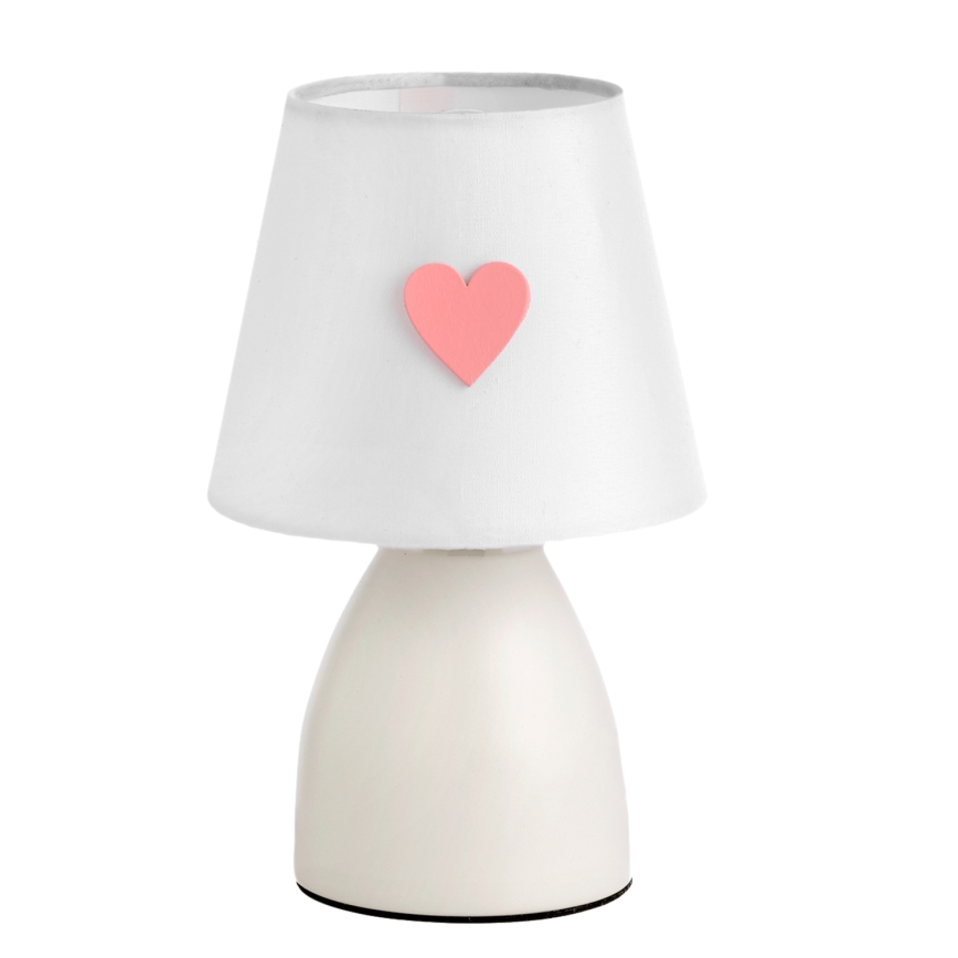 ONLI - Gyermeklámpa TITTA 1xE14/6W/230V 20 cm fehér